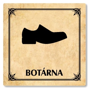 Botárna, 80x80mm, pergamen, Nebraska